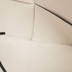 Pre Owned Bottega Veneta Black Intreccio Leather Small Arco Tote