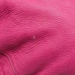 Pre Owned حقيبة هوبو بوتيغا فينيتا سيرفو جلد انتريشياتو وردية