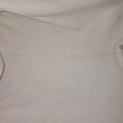 Pre Owned Bottega Veneta Ivory Leather Lauren 1980 Clutch Bag