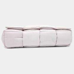 Bottega Veneta Pink Fabric Padded Tech Cassette Bag