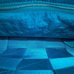 Bottega Veneta Blue Fabric Web Cassette Bag