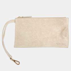 Bottega Veneta Beige Suede Arco Tote Bag