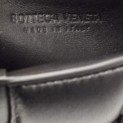 Pre Owned Bottega Veneta Black Padded Leather Cassette Chain Bag