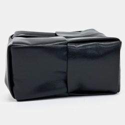 Bottega Veneta Black Leather Cassette Belt Bag