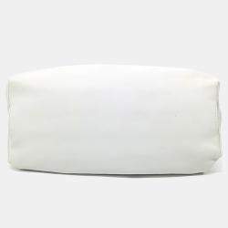 Bottega Veneta White Leather Belt Bag