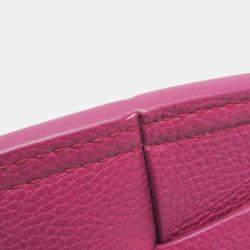 Bottega Veneta Purple Leather Mini The Arco Handbag 