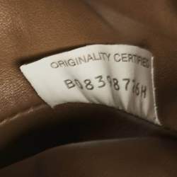 مملوكة مسبقًا Bottega Veneta Brown Leather Mini The Pouch Bag