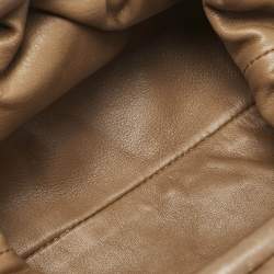 مملوكة مسبقًا Bottega Veneta Brown Leather Mini The Pouch Bag