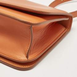 Bottega Veneta Orange Leather BV Classic Shoulder Bag