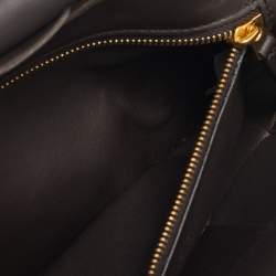 مملوكة مسبقًا Bottega Veneta Cacao Brown Intreccio Leather Cassette Shoulder Bag