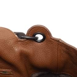 Bottega Veneta Brown Intrecciato Leather Flap Hobo