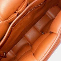 Bottega Veneta Brown Leather Padded Chain Cassette Bag