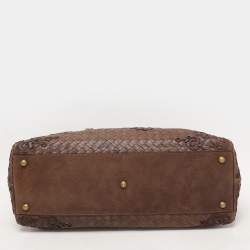 مملوكة مسبقًا Bottega Veneta Brown Intrecciato Leather Cornely Tote
