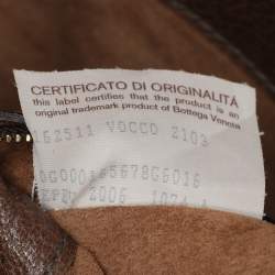 مملوكة مسبقًا Bottega Veneta Brown Intrecciato Leather Cornely Tote