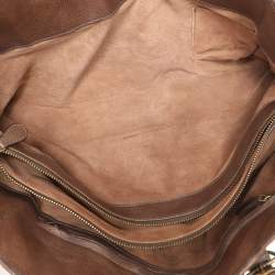 مملوكة مسبقًا Bottega Veneta Brown Intrecciato Leather Cornely Tote