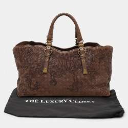 مملوكة مسبقًا Bottega Veneta Brown Intrecciato Leather Cornely Tote
