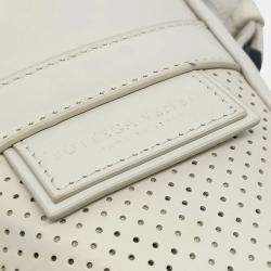 Bottega Veneta White Leather Crossbody Bag
