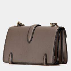 Bottega Veneta Brown French Calf City Knot Shoulder Bag