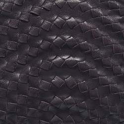 مملوكة مسبقًا Bottega Veneta Purple Intrecciato Leather Maggiore Tote