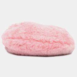 Bottega Veneta Pink Mini Shearling Jodie Bag