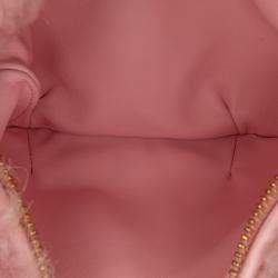 Bottega Veneta Pink Mini Shearling Jodie Bag