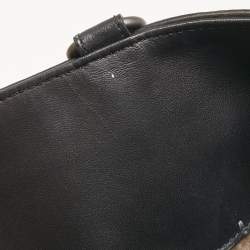 Pre Owned Bottega Veneta Black Intrecciato Leather Milano Tote