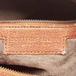 مملوكة مسبقًا Bottega Veneta Rust Brown Intrecciato Leather Belly 76 Hobo