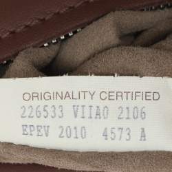 Bottega Veneta Brown Intrecciato Karung Leather Clutch