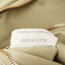 Pre Owned Bottega Veneta Olive Green Intrecciato Leather Gemelli Hobo
