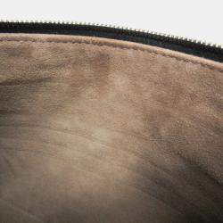 Bottega Veneta Black Intrecciato Fringed Leather Chain Shoulder Bag