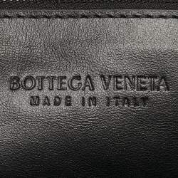 Pre Owned Bottega Veneta Black Intrecciato Leather Medium Jodie Hobo