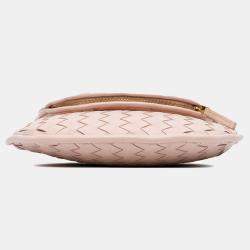 Bottega Veneta Pink Small Nappa Intrecciato Gemelli Hobo