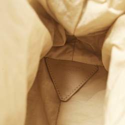 Pre Owned حقيبة كتف بوتيغا فينيتا بوينت جلد مبطن خوخي متوسطة