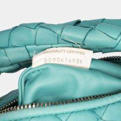 Bottega Veneta Blue Mini Nappa Intrecciato Jodie