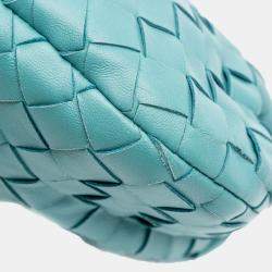 Bottega Veneta Blue Mini Nappa Intrecciato Jodie