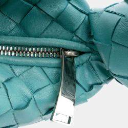 Bottega Veneta Blue Mini Nappa Intrecciato Jodie