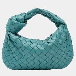 Bottega Veneta Blue Mini Nappa Intrecciato Jodie