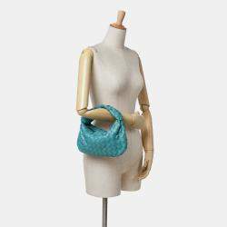 Bottega Veneta Blue Mini Nappa Intrecciato Jodie