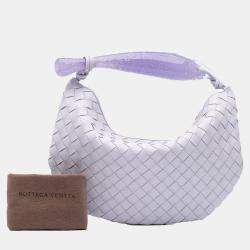 Bottega Veneta Purple Murano Glass Lambskin Intrecciato Sardine