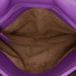 Bottega Veneta Purple Small Nappa Intrecciato Olimpia Shoulder Bag