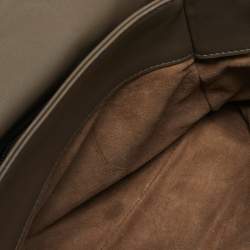 Pre Owned حقيبة كتف بوتيغا فينيتا أوليمبيا جلد انترشياتو أزرق فاتح متوسطة