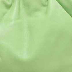 Bottega Veneta Green Leather Pouch Bag