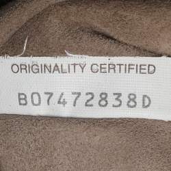 Pre Owned حقيبة كروس بوتيغا فينيتا جلد أنترشياتو تان بتفاصيل شراشيب