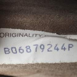 Pre Owned Bottega Veneta Brown/Black Karung Leather Montebello Shoulder Bag