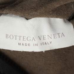 Bottega Veneta Black Intrecciato Leather Fringe Patchwork Lido Tote