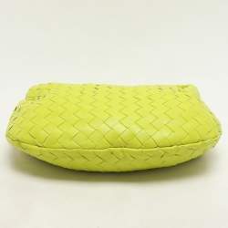 Bottega Veneta Kiwi Intrecciato Leather Teen Jodie Hobo