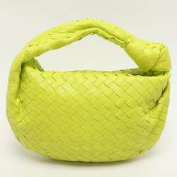 Bottega Veneta Kiwi Intrecciato Leather Teen Jodie Hobo