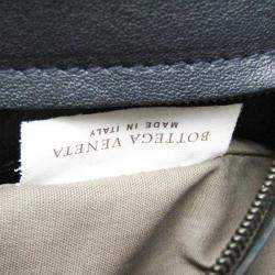 Bottega Veneta Navy Blue Intrecciato Leather Tote Bag