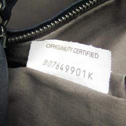 Bottega Veneta Navy Blue Intrecciato Leather Tote Bag