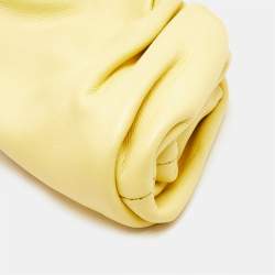 Bottega Veneta Yellow Leather Extra Mini The Pouch Bag